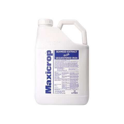 Maxicrop seaweed extract plus sequestered iron 10L - NPK Technology Hydroponics