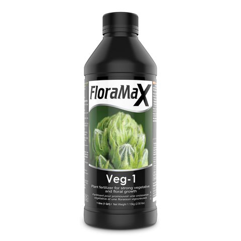FloraMax Veg-1 – One-Part Base Nutrient for Seed-to-Harvest
