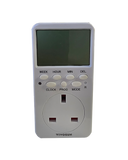 VIVOSUN 7 Day Programmable Digital Timer with Dual Outlet (1 Pack) - NPK Technology