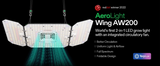 VIVOSUN AeroLight Wing 200W LED Tuneable Spectrum - NPK Technology