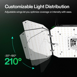 VIVOSUN AeroLight Wing 200W LED Tuneable Spectrum - NPK Technology