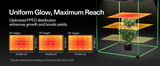 VIVOSUN AeroLight Wing 200W SE (Full Spectrum) - NPK Technology
