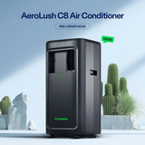 VIVOSUN AeroLUSH C08 Air Conditioner (8000 BTU, U.S Version + Transformer) - NPK Technology