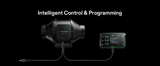 VIVOSUN AeroZesh Inline EC Fan + E12 Speed Controller (4" / 6" / 8") - NPK Technology
