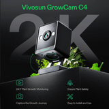 VIVOSUN GrowCam C4 (2K QHD WiFi Smart Grow Camera) - NPK Technology