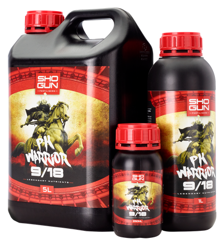 Shogun PK Warrior 9/18 – High-Strength Phosphorus & Potassium Bloom Booster