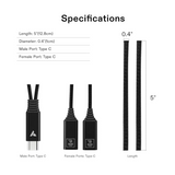 USB-C Splitter (1 Male to 2 Female) for VIVOSUN GrowHub E42A - NPK Technology