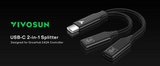 USB-C Splitter (1 Male to 2 Female) for VIVOSUN GrowHub E42A - NPK Technology