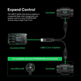 USB-C Splitter (1 Male to 2 Female) for VIVOSUN GrowHub E42A - NPK Technology