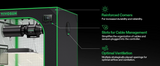 VIVOSUN Grow Tent (19mm Pole Series) – Multiple Sizes - NPK Technology