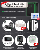 VIVOSUN Smart Grow Tent Kit (V1–V7) Complete System - NPK Technology