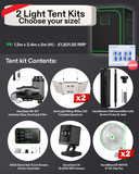 VIVOSUN Smart Grow Tent Kit (V1–V7) Complete System - NPK Technology