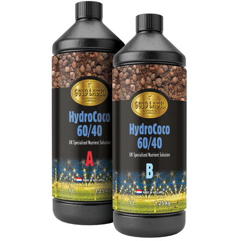 Gold Label - Hydro Coco 60/40 A & B - NPK Technology Hydroponics