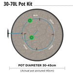 Blumat Drip 30-70L Pot Kit