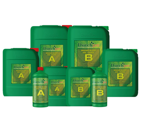 Dutch Pro - ORIGINAL BLOOM SOIL A+B - HARDWATER - NPK Technology Hydroponics