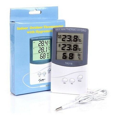 TA-318 - Digital Thermometer and Hygrometer - NPK Technology Hydroponics