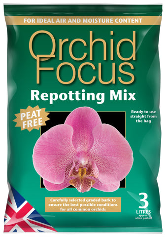 Orchid Focus Repotting Mix Peat Free