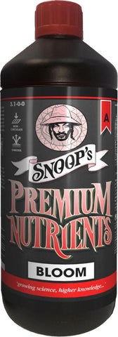 Snoops Premium Nutrients Bloom A&B - NPK Technology Hydroponics