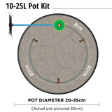 Blumat Drip 10-25L Pot Kit