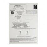 ETI UKAS 3-point Certificate (for 6500 Therma-Hygrometer)